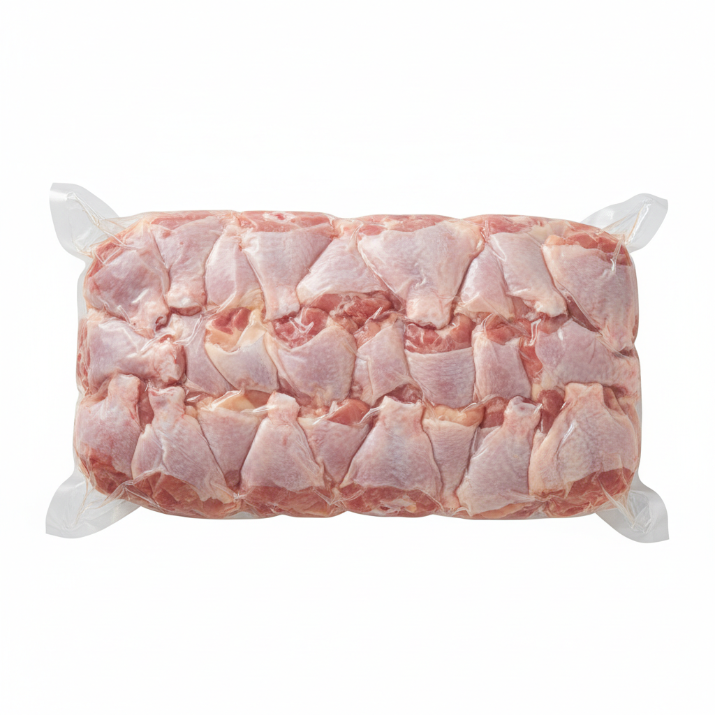 20 bone-in chicken thighs bulk pack