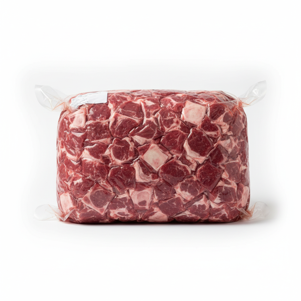 25-pound vacuum-sealed goat meat with bones