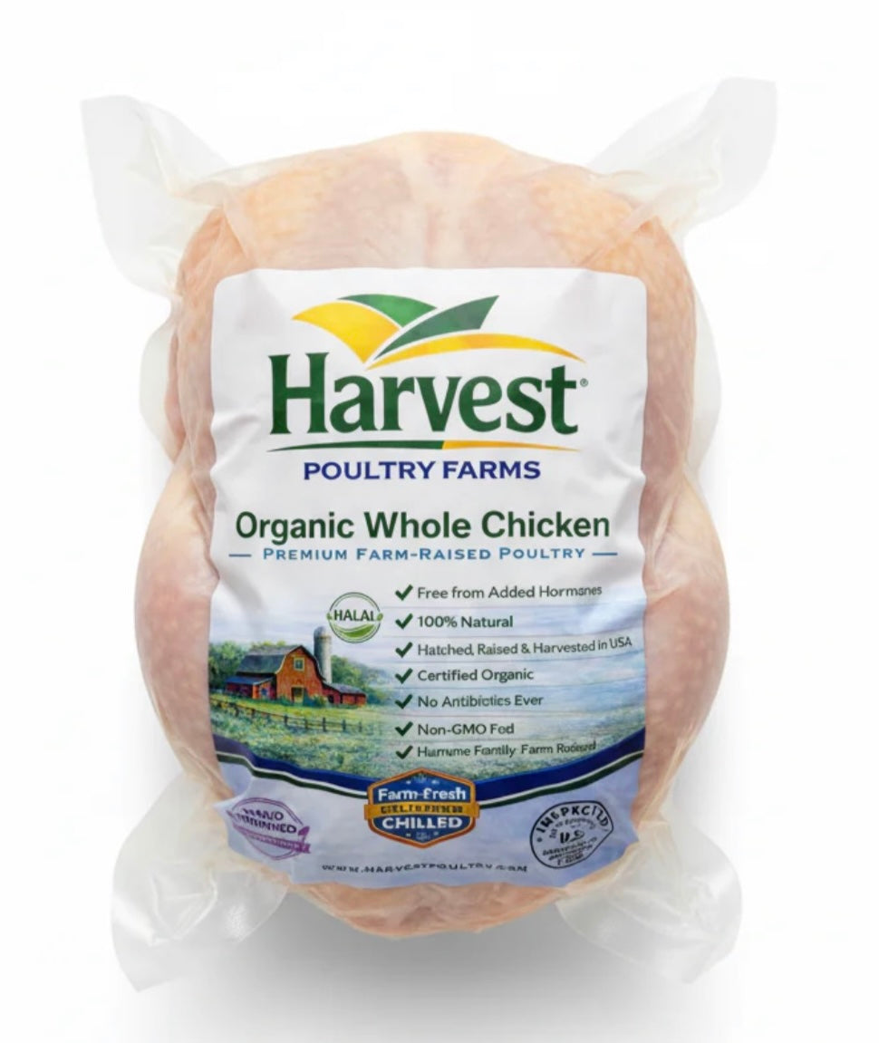 Organic Whole Chicken | 3.5 - 4.2 lbs