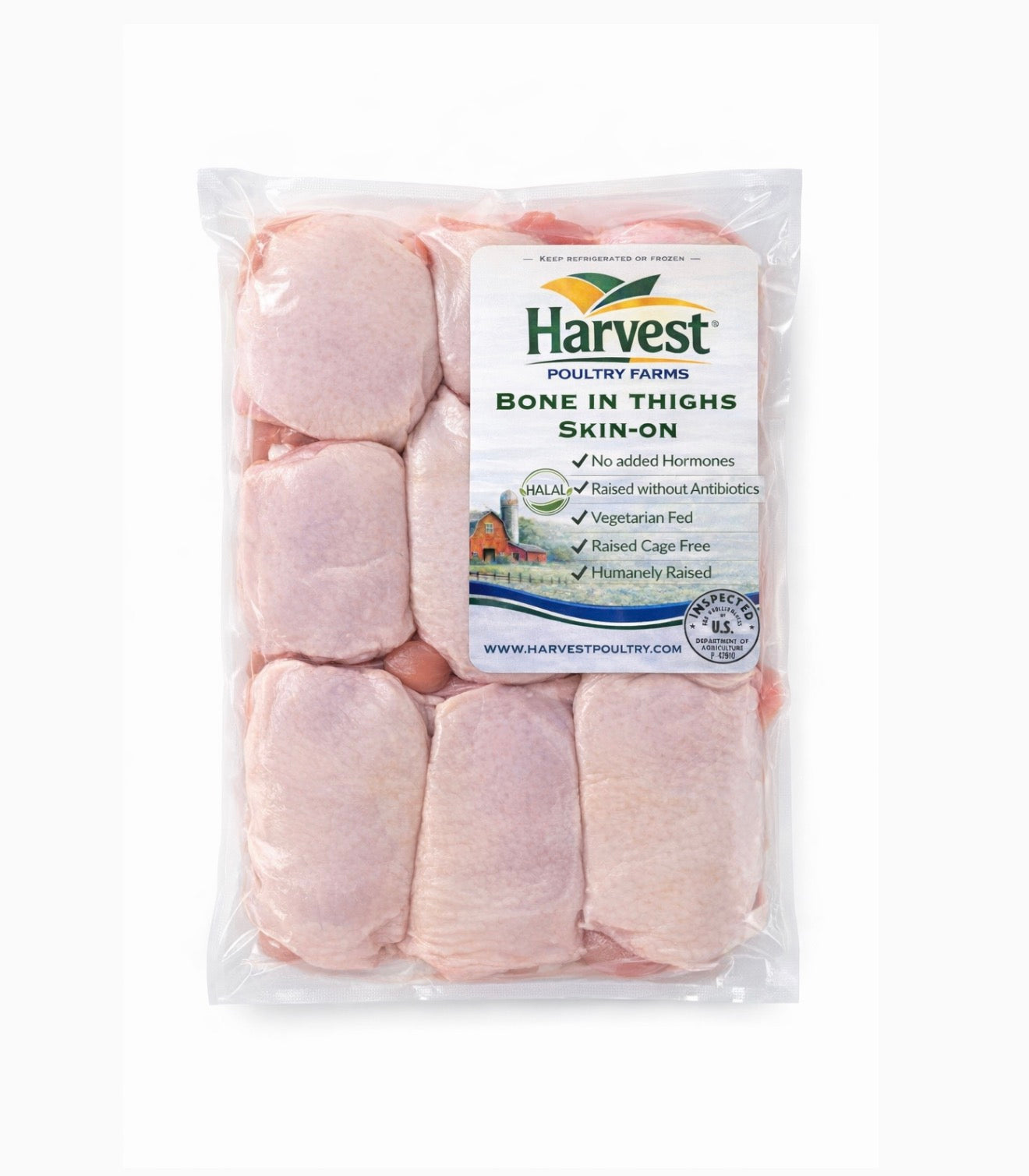Bone-In Thighs 5 lbs | 9 - 10 pieces