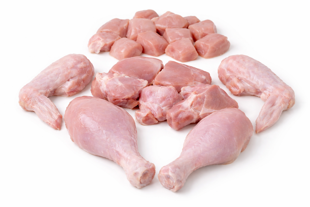 Whole Chicken Cut into pieces | NO SKIN