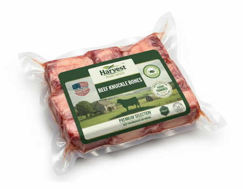 Beef Knuckle Bones - Angled View