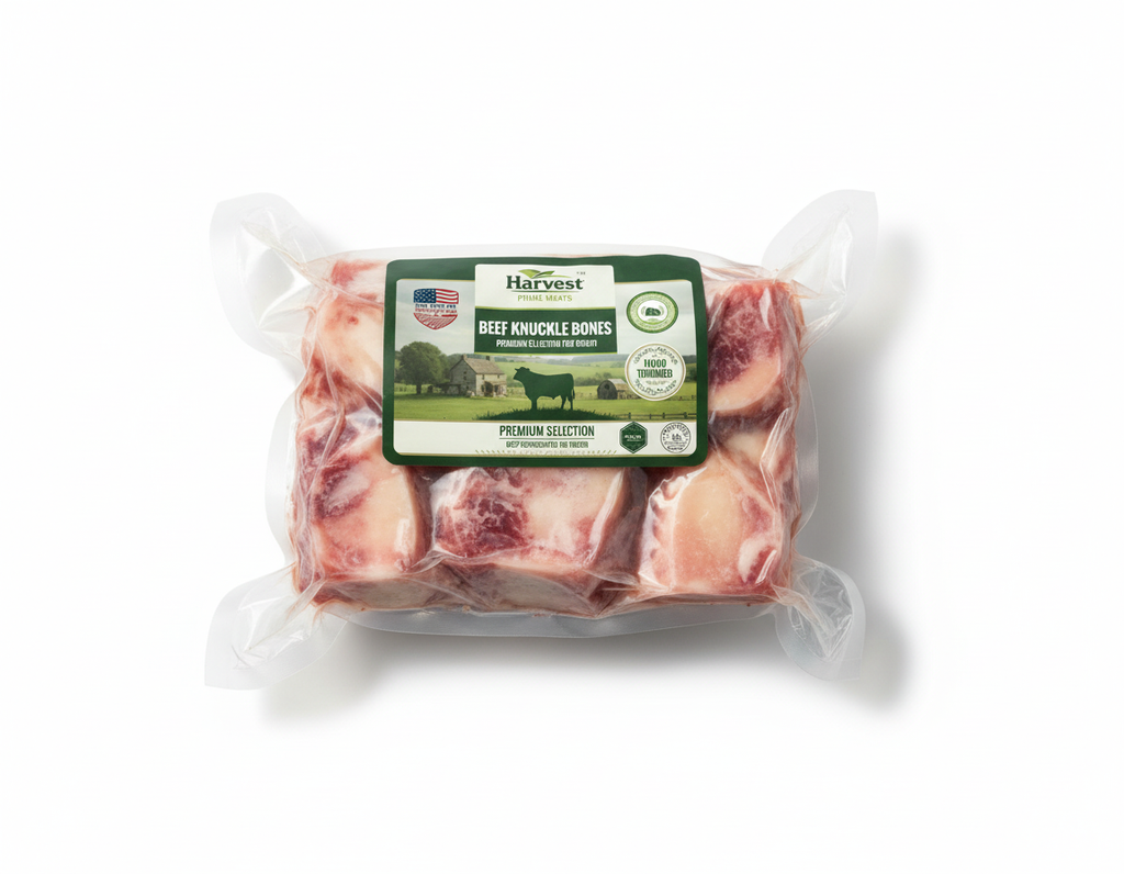 Beef Knuckle Bones - Front View