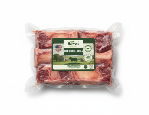 Beef Knuckle Bones - Overhead View