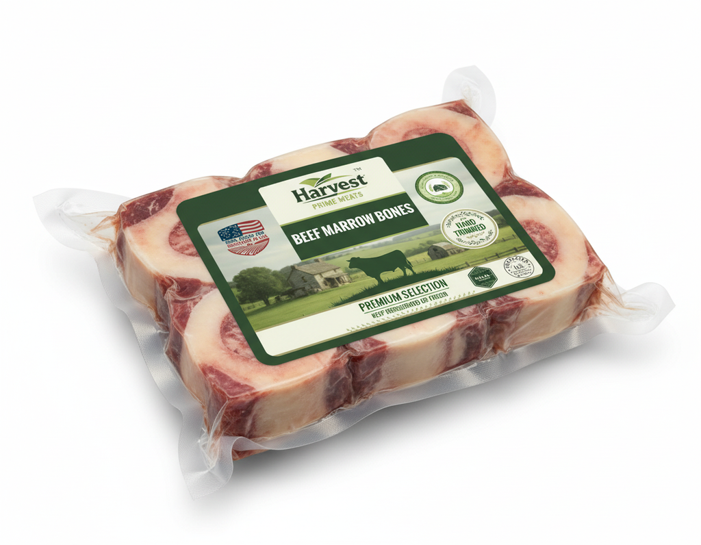 Beef Marrow Bones - Angled View