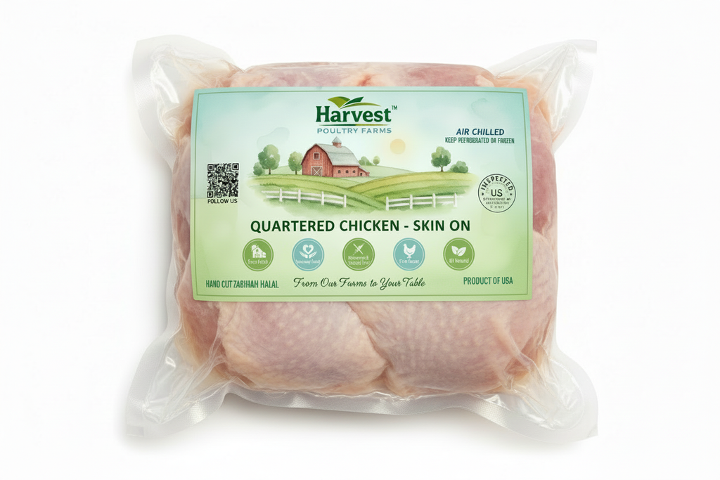 Corrected Quartered Chicken Label