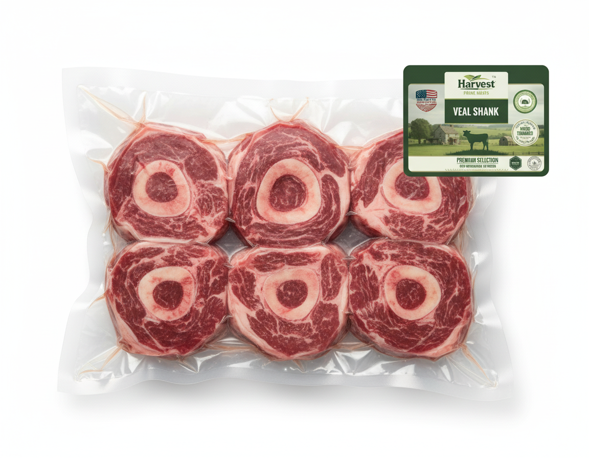 Cut-Up Veal Shank - Front View