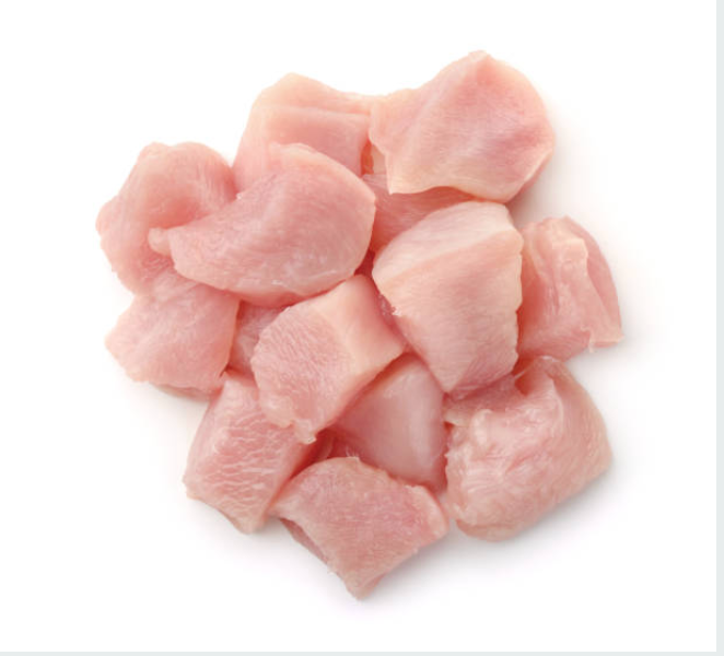 Boneless Breast Cubes | 1 lbs