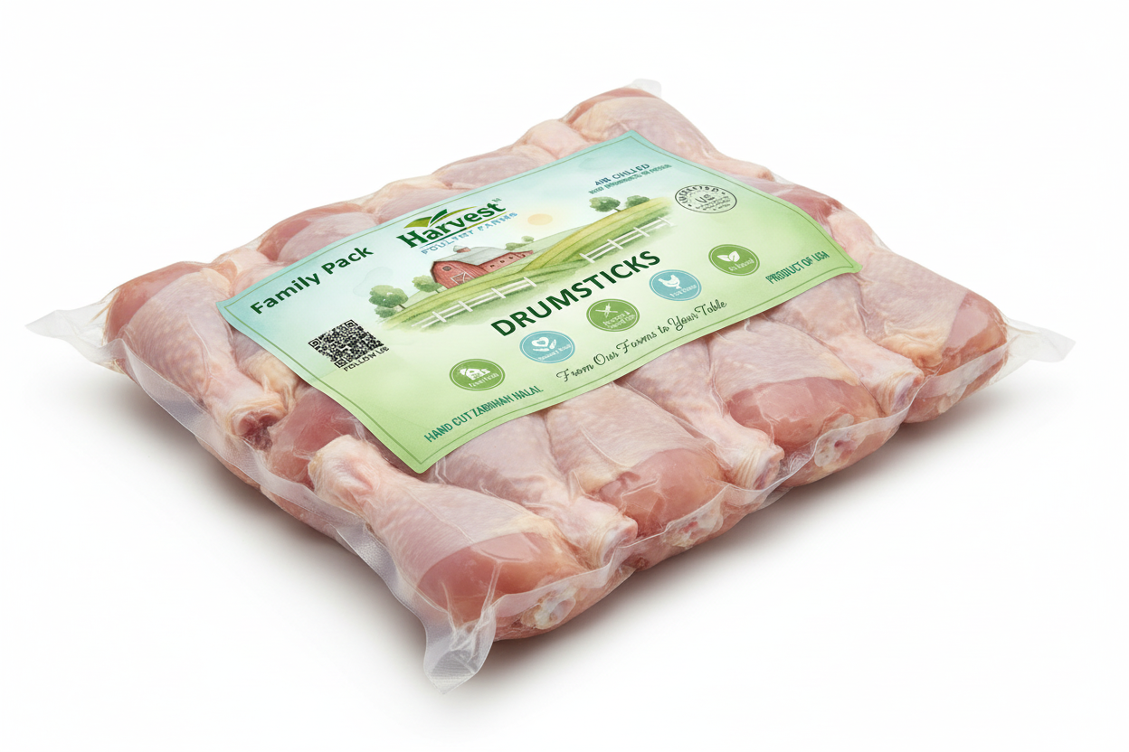 Drumsticks Family Pack - 45-degree angle