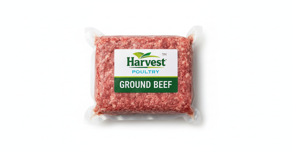 Ground Beef with Label 1