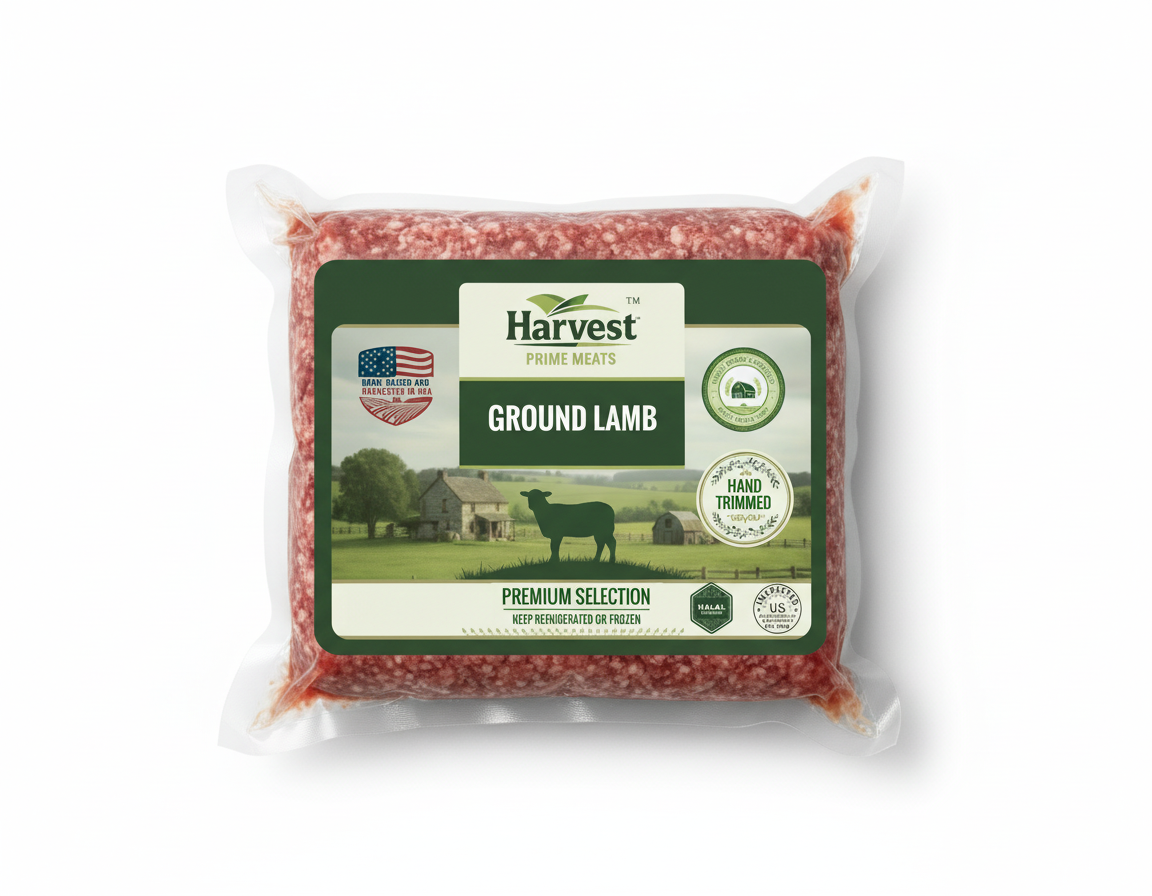 Ground Lamb - Overhead View