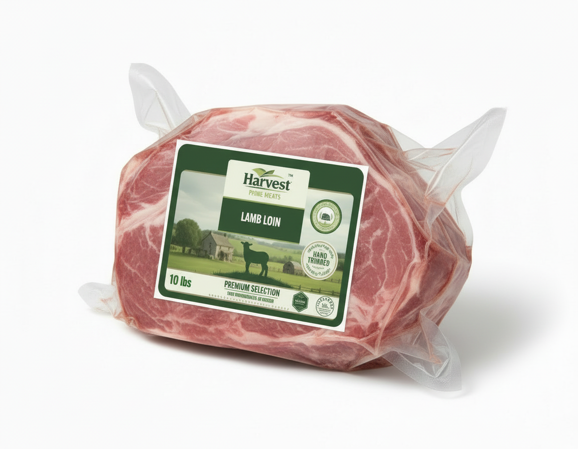 Lamb Loin - Angled View