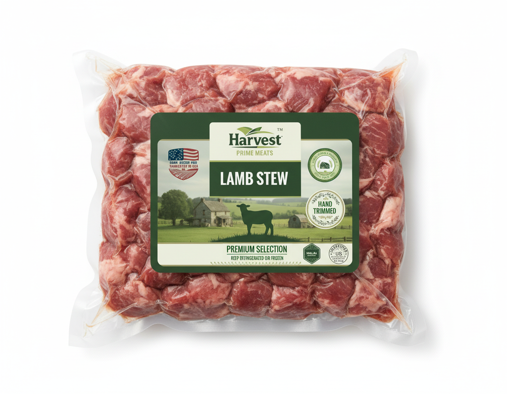 Lamb Stew - Overhead View