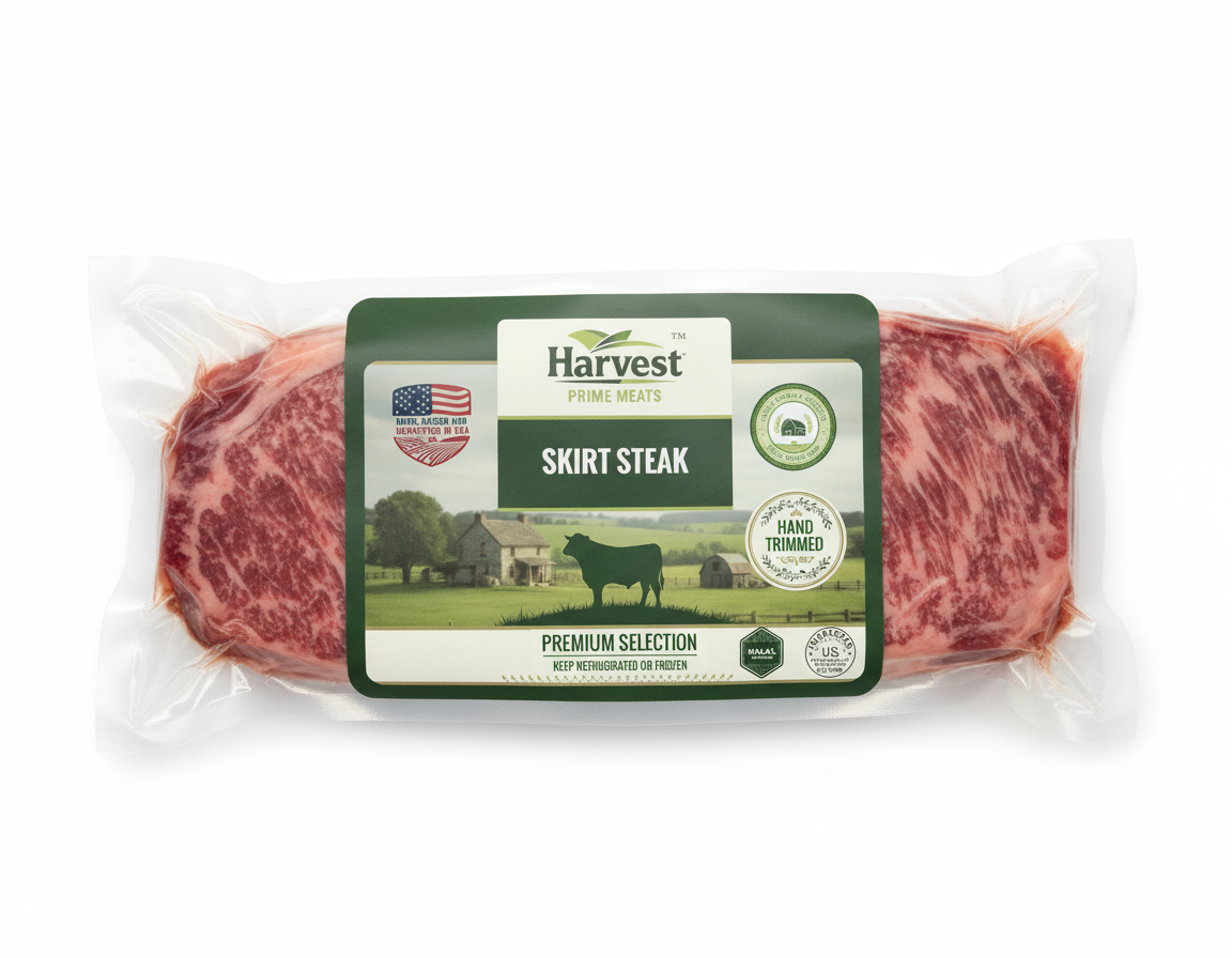 Skirt Steak - Overhead View