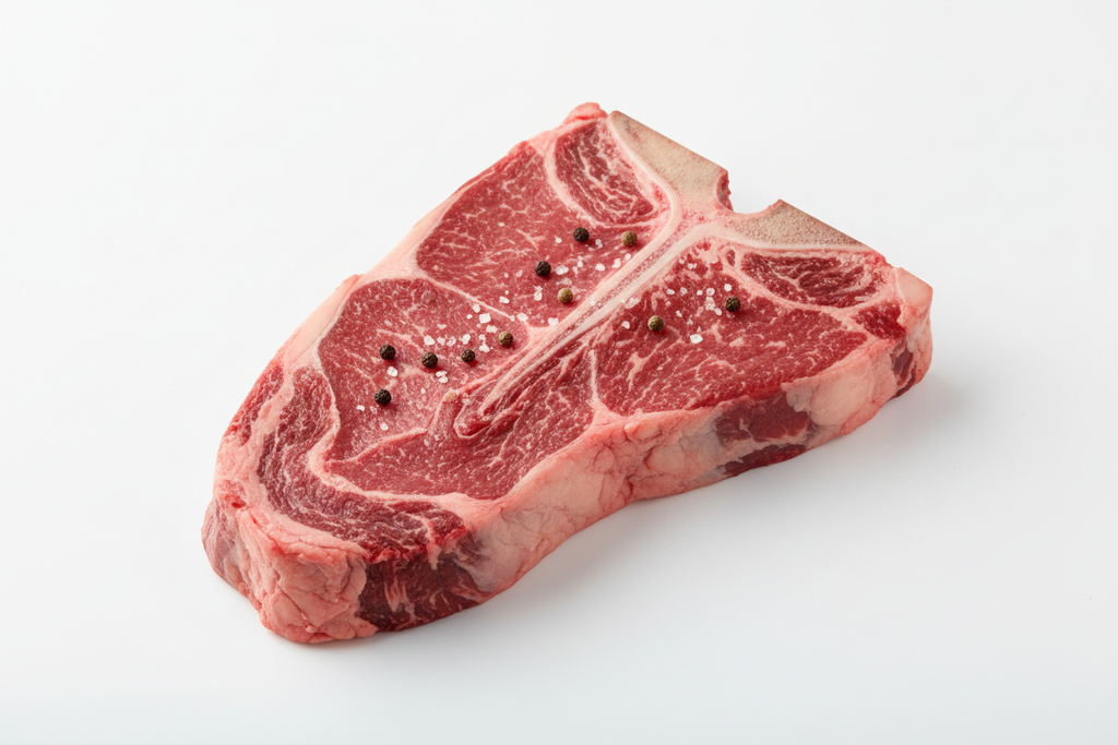 T-bone porterhouse steak