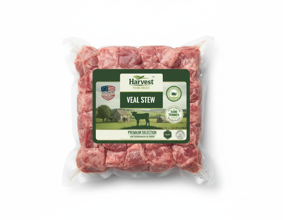 Veal Stew - Overhead View